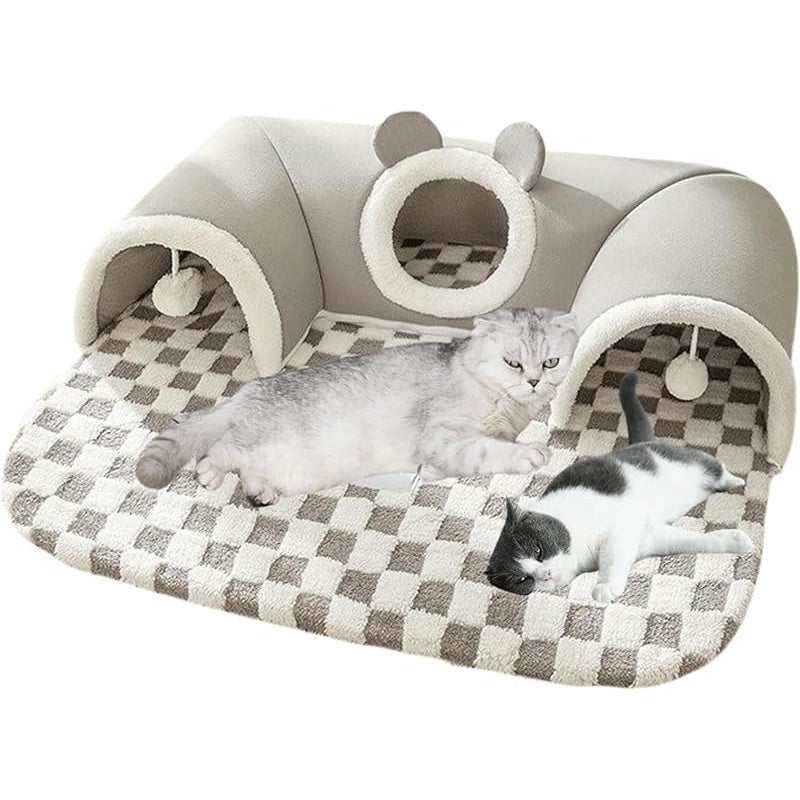 Túnel de Juego para Gatos – Diversión y Confort en un Solo Espacio