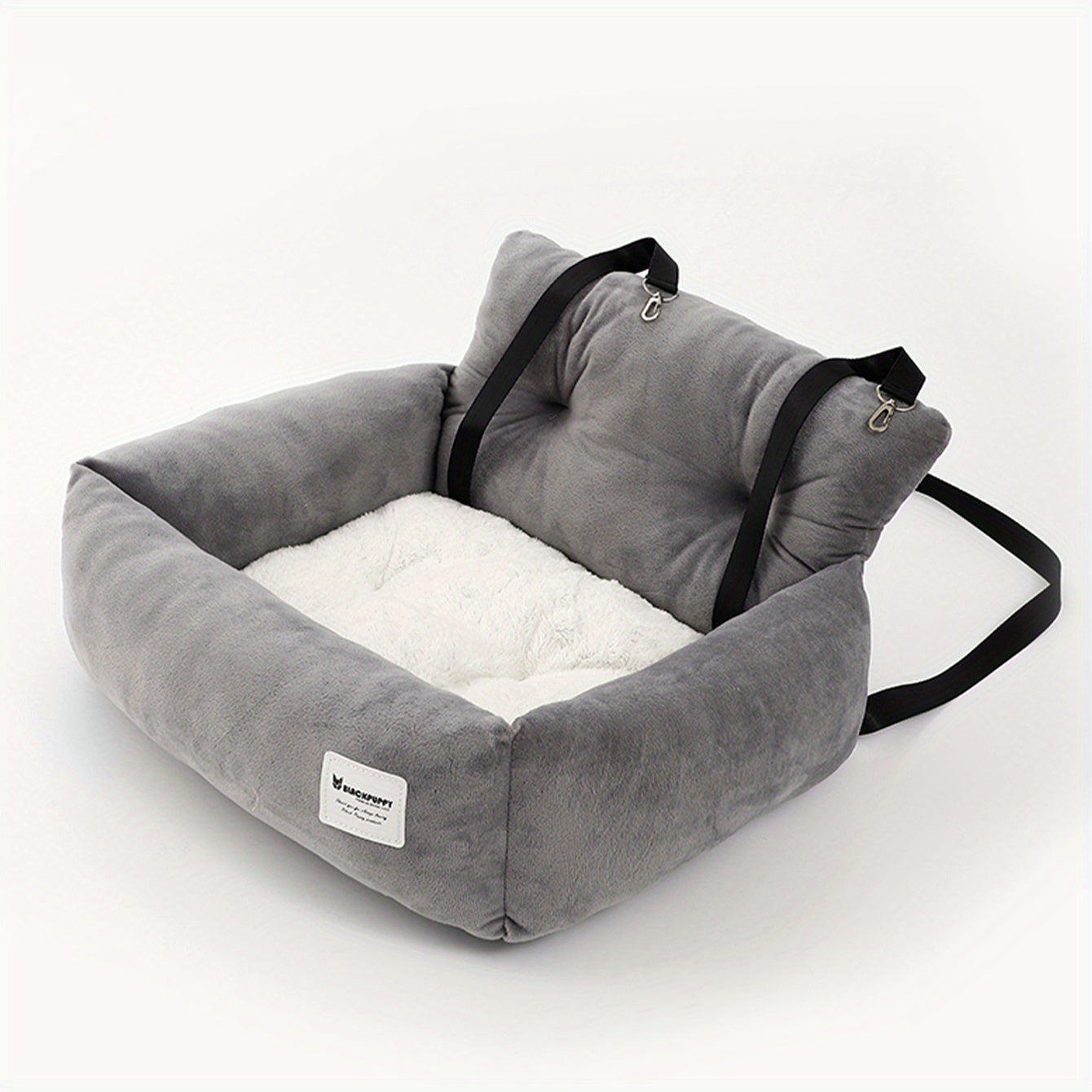 Asiento acolchado de Viaje para Perros – Seguridad y Confort en el Coche