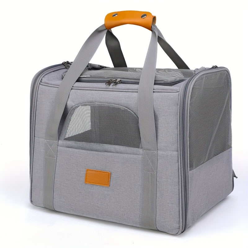 Transportín Aprobado para Aviones – Viajes Seguros para Gatos y Cachorros