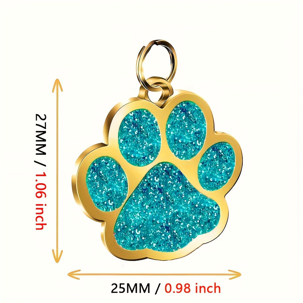 Chapas de Identificación Doradas para Perros y Gatos – Personalizadas y Elegantes