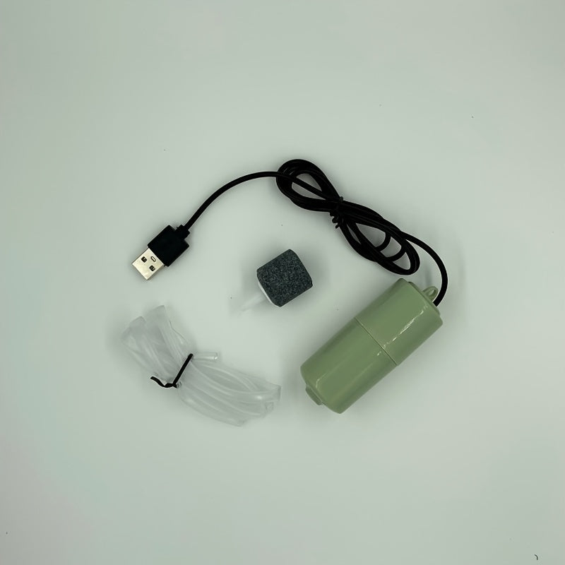 Mini Bomba de Aire USB para Acuarios – Oxigenación Portátil y Eficiente
