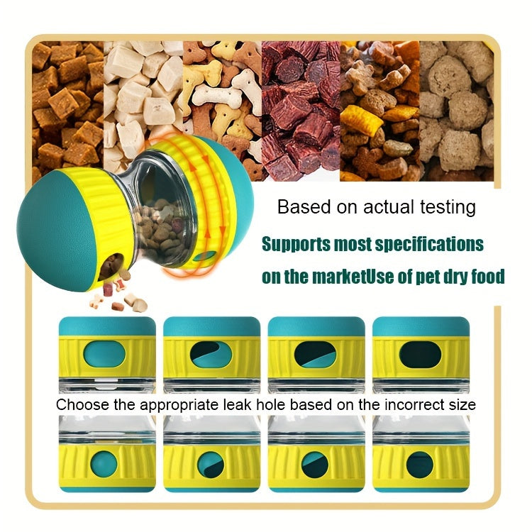 Dispensador de Snacks para Perros – Juguete Rodante y Alimentador Inteligente