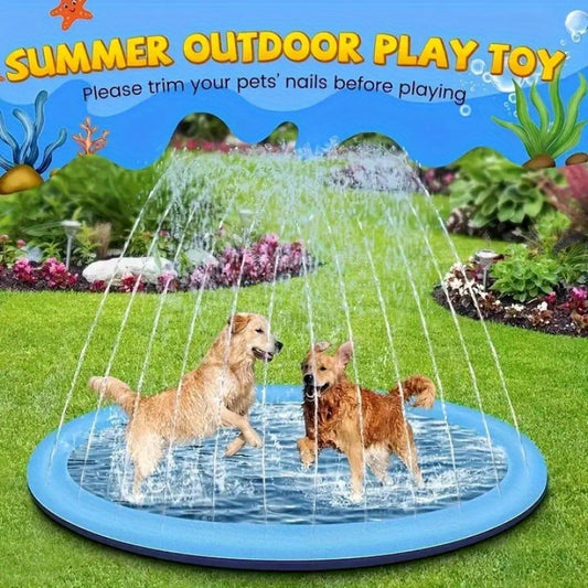 Piscina Plegable para Baño y Diversión Canina – Práctica y Resistente