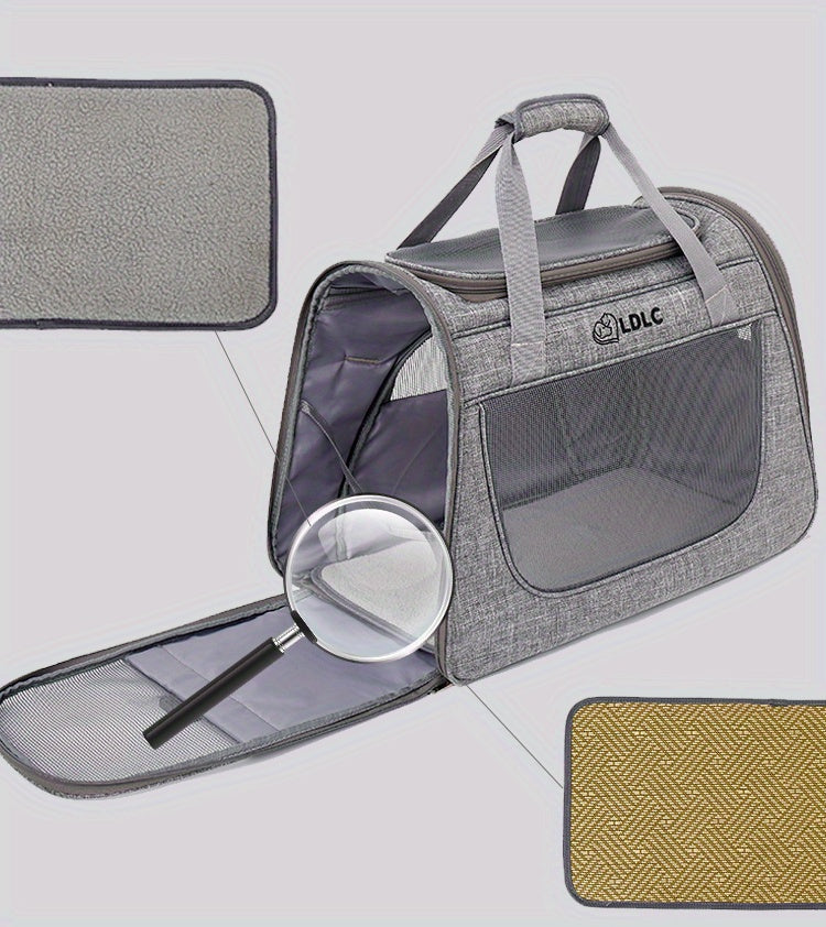 Maletín Transportador con Ruedas para Gatos – Comodidad en Movimiento