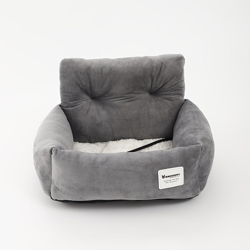 Asiento acolchado de Viaje para Perros – Seguridad y Confort en el Coche