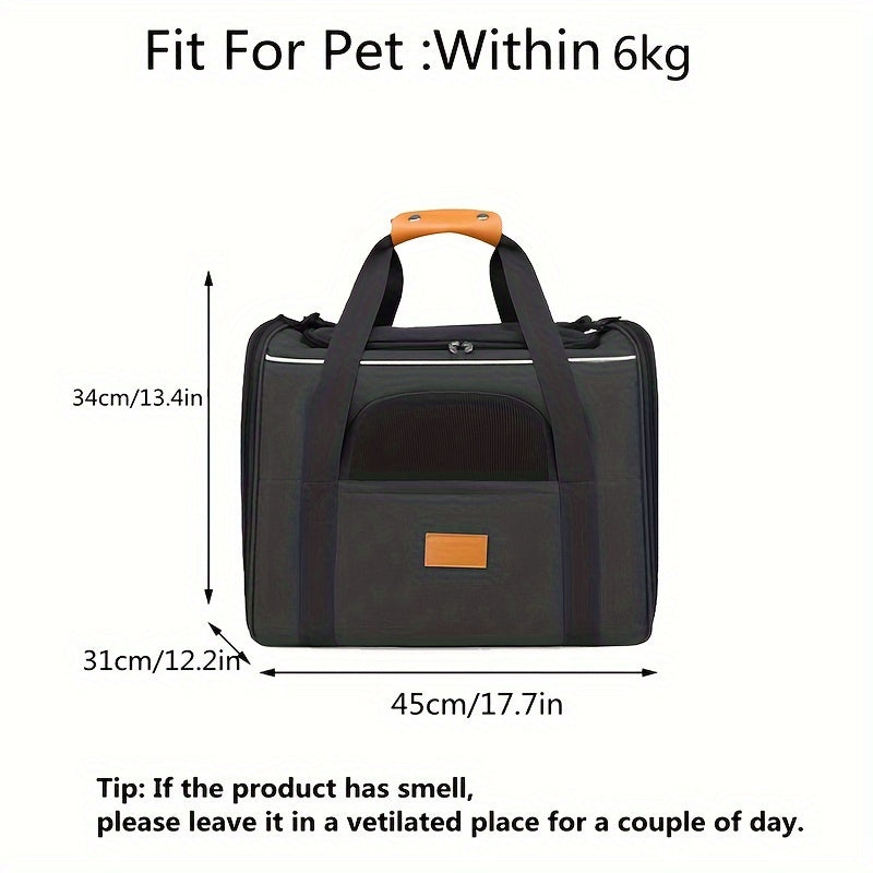 Transportín Aprobado para Aviones – Viajes Seguros para Gatos y Cachorros