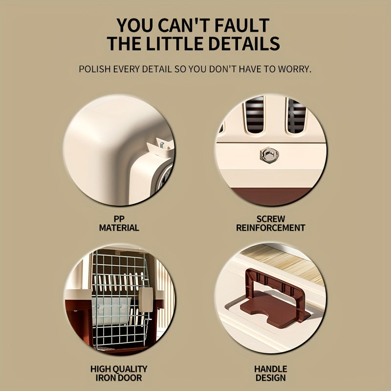 Transportín Portátil para Perros y Gatos – Viaja con Seguridad y Confort