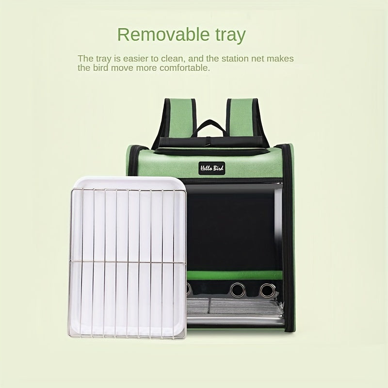 Mochila Transportadora para Aves – Visión Panorámica y Confort