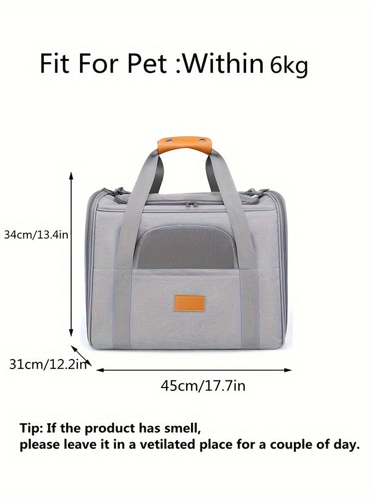 Transportín Aprobado para Aviones – Viajes Seguros para Gatos y Cachorros