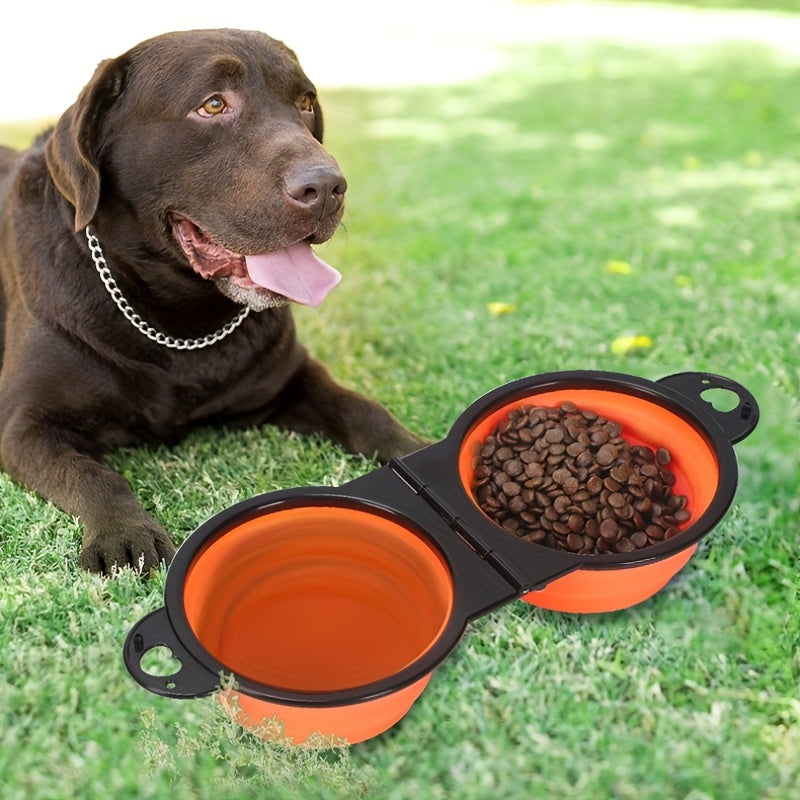 Set de Dos Bols Recargables y Plegables para Mascotas – Comodidad en Cada Aventura