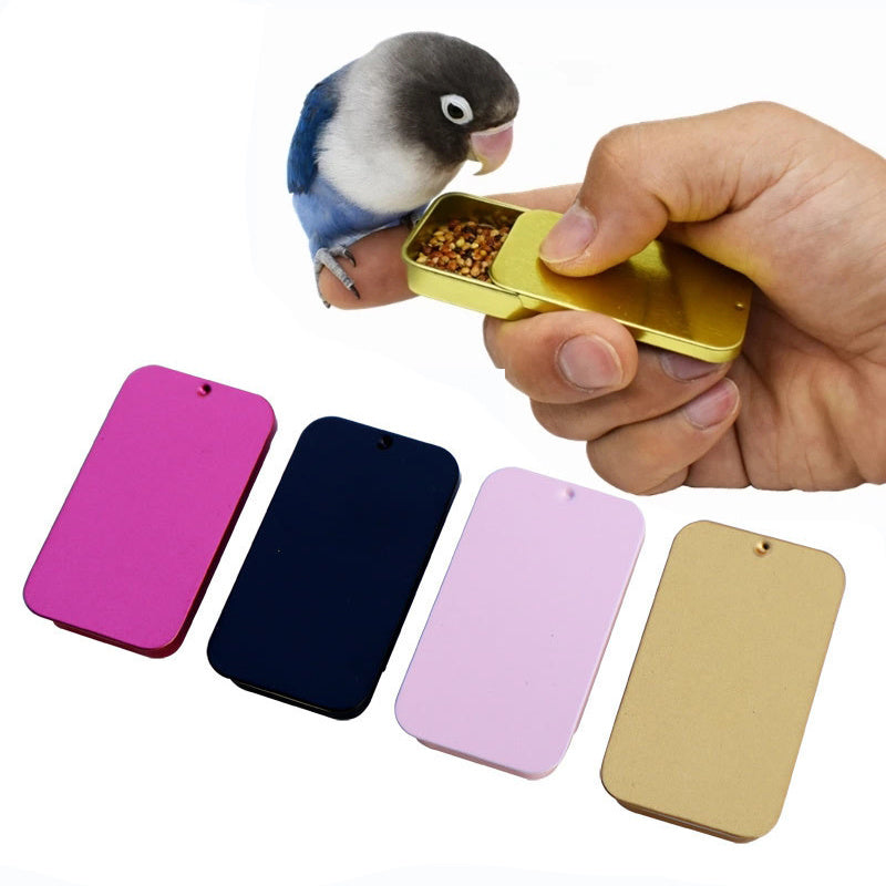 Comedero de Entrenamiento para Pájaros – Alimentación Divertida y Práctica