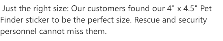 Stickers de Emergencia para Mascotas – Protección en Casos de Incendio