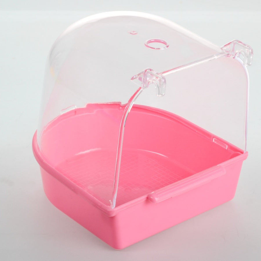 Cubículo Transparente para Pájaros – Espacio Seguro y Visibilidad Exterior