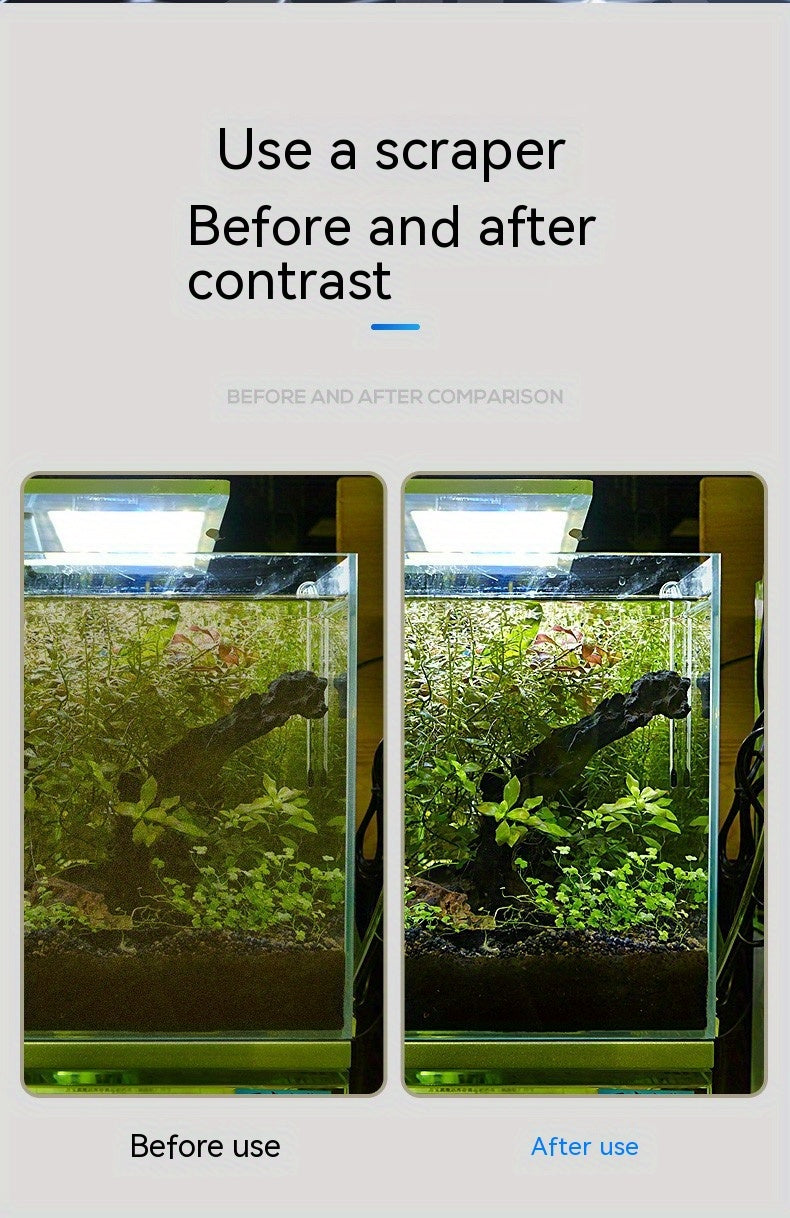 Rascador de Algas para Acuarios – Limpieza Eficiente para Cristales y Superficies