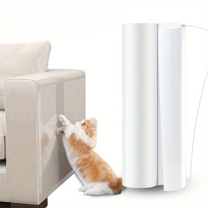 Protector de Muebles contra Arañazos – Adhesivo Transparente para Sofás y Sillas