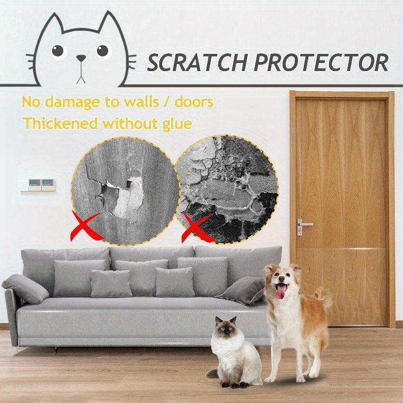 Protector de Muebles contra Arañazos – Adhesivo Transparente para Sofás y Sillas