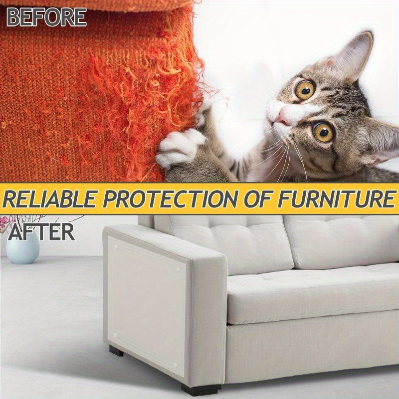 Protector de Muebles contra Arañazos – Adhesivo Transparente para Sofás y Sillas