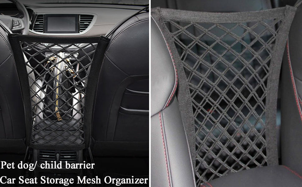 Barrera de Seguridad para Coche – Protección para Mascotas y Niños en Viajes