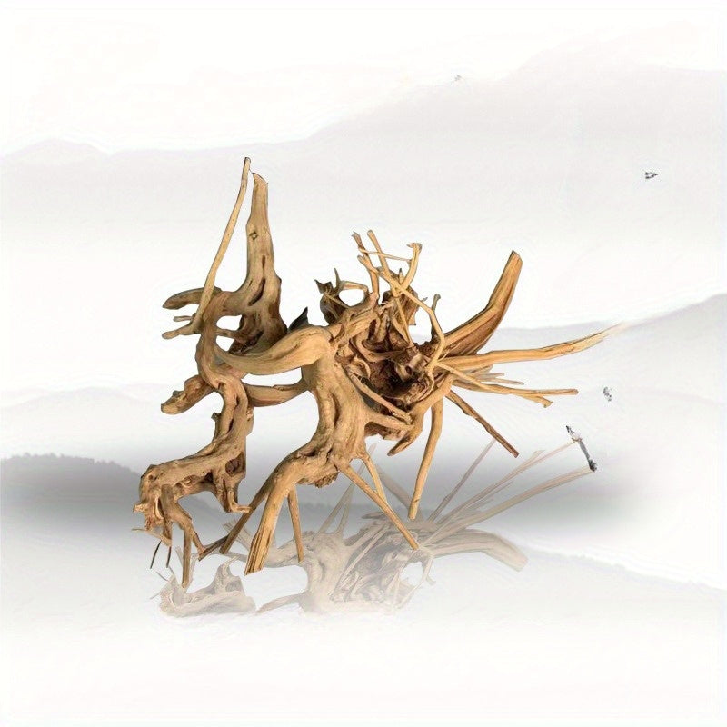 Raíz de Rododendro de Corcho Natural – Decoración y Hábitat para Acuarios