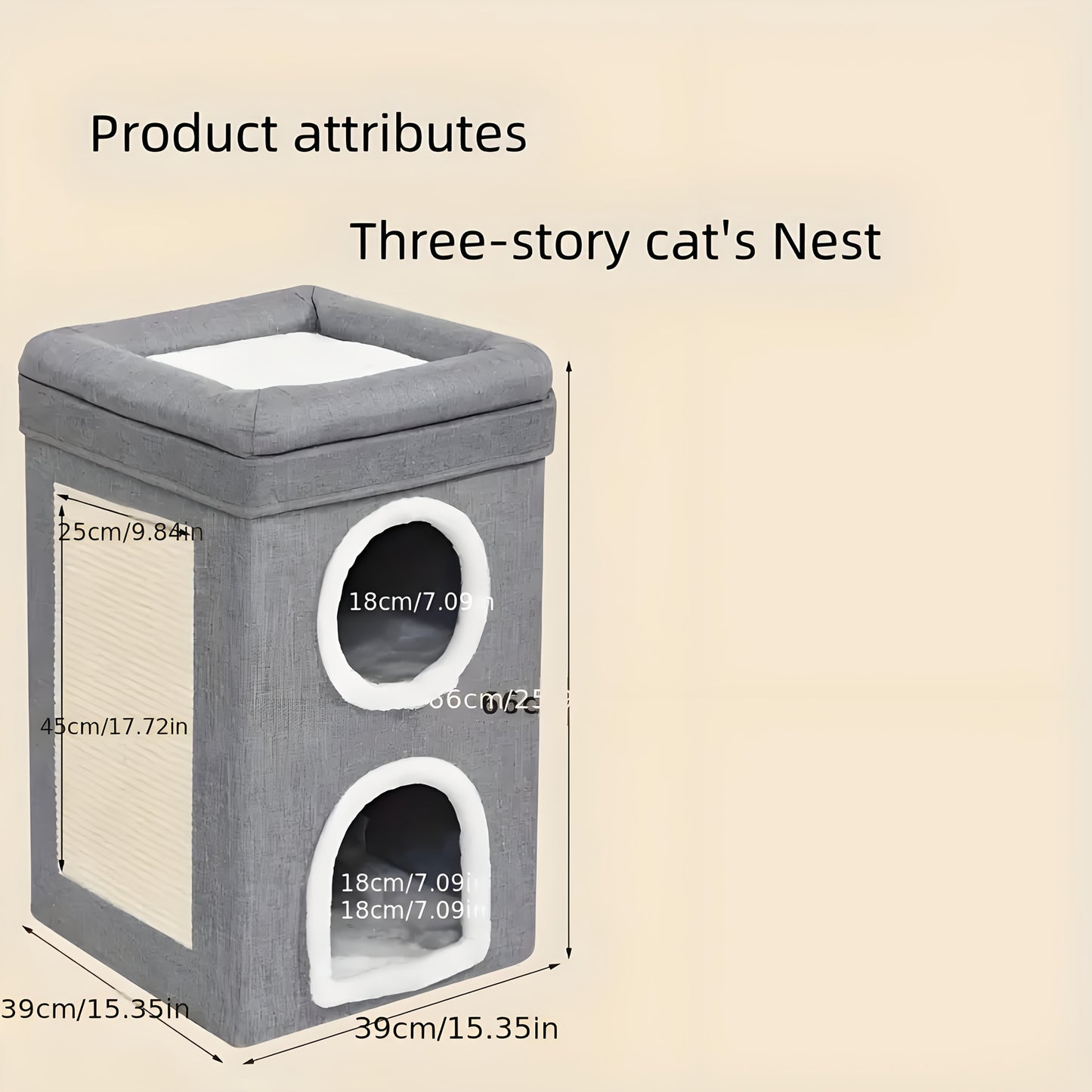 Cama Doble para tu gato –  Suave y Cálido para un descanso de lujo