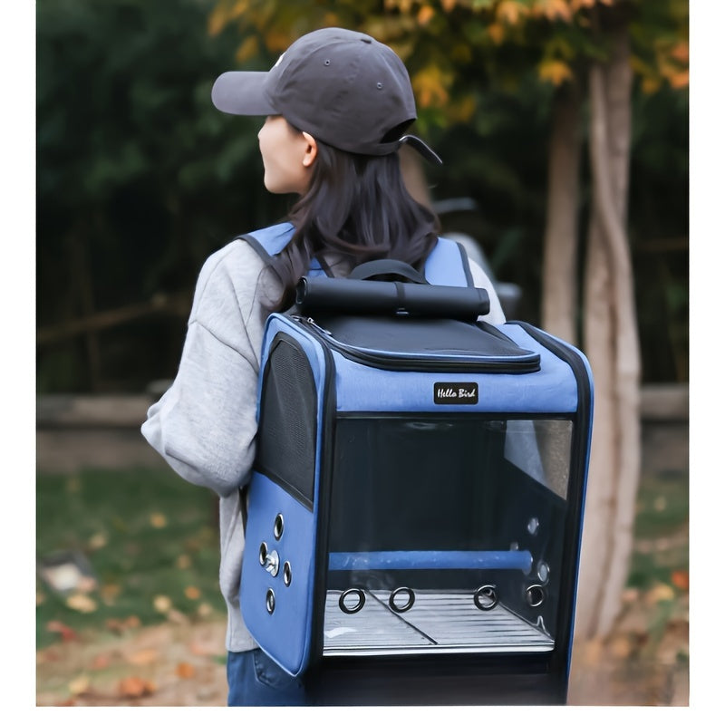 Mochila Transportadora para Aves – Visión Panorámica y Confort