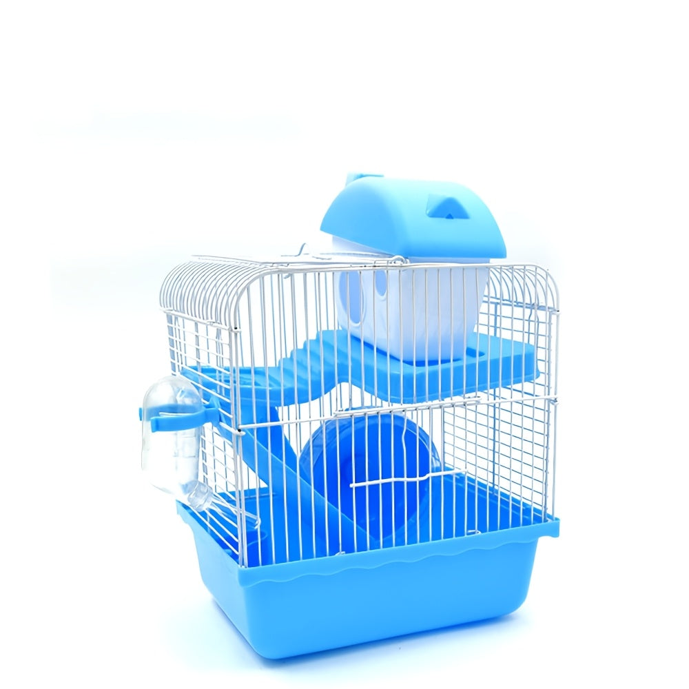 Villa de Dos Pisos para Hámsters – Diversión y Seguridad en un Espacio Perfecto