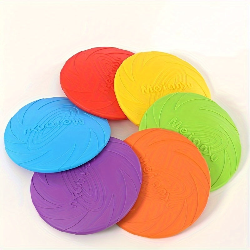 Frisbi de Silicona para Perros – Diversión Segura y Duradera