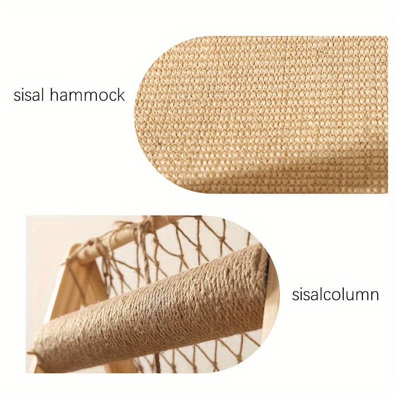 Árbol de Juegos de Madera para Gatos – Diversión y Comodidad Todo en Uno