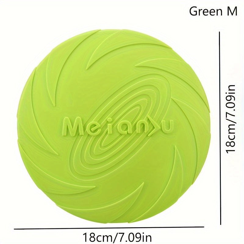 Frisbi de Silicona para Perros – Diversión Segura y Duradera