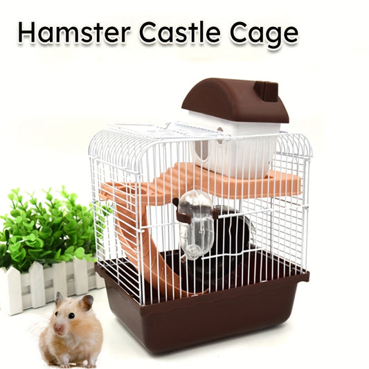 Villa de Dos Pisos para Hámsters – Diversión y Seguridad en un Espacio Perfecto