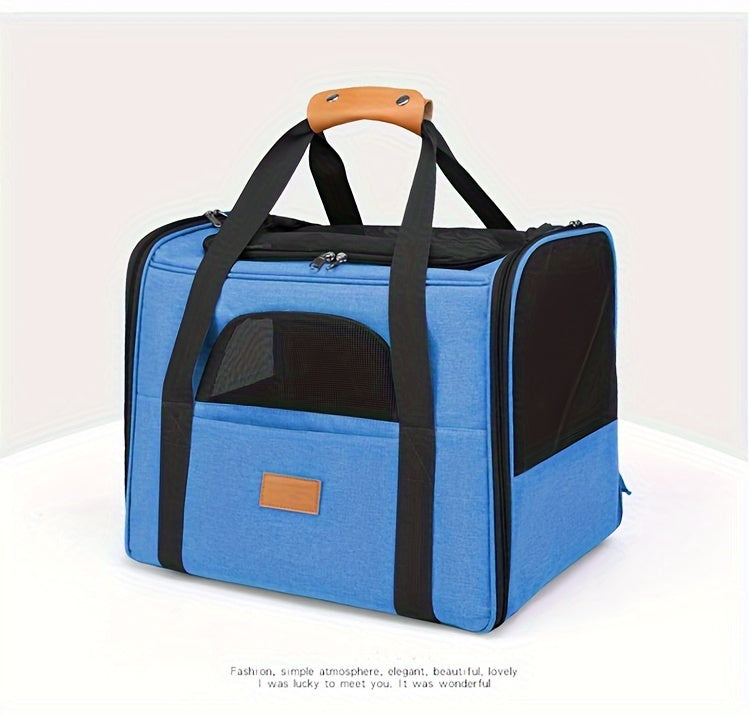 Transportín Aprobado para Aviones – Viajes Seguros para Gatos y Cachorros