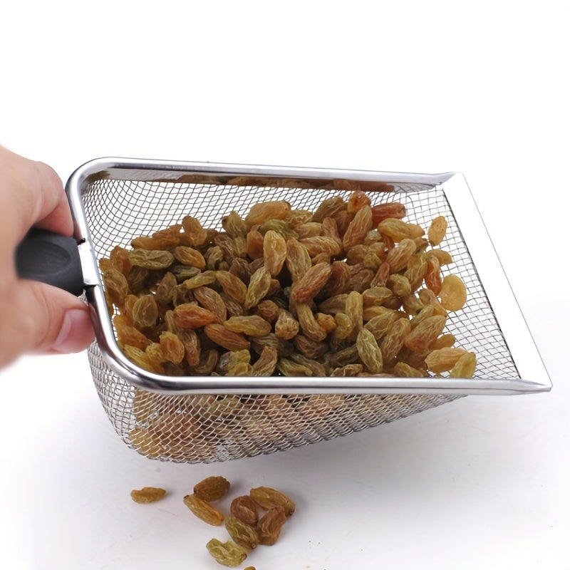 Paleta de Acero para Arena de Gatos – Limpieza Eficiente y Duradera