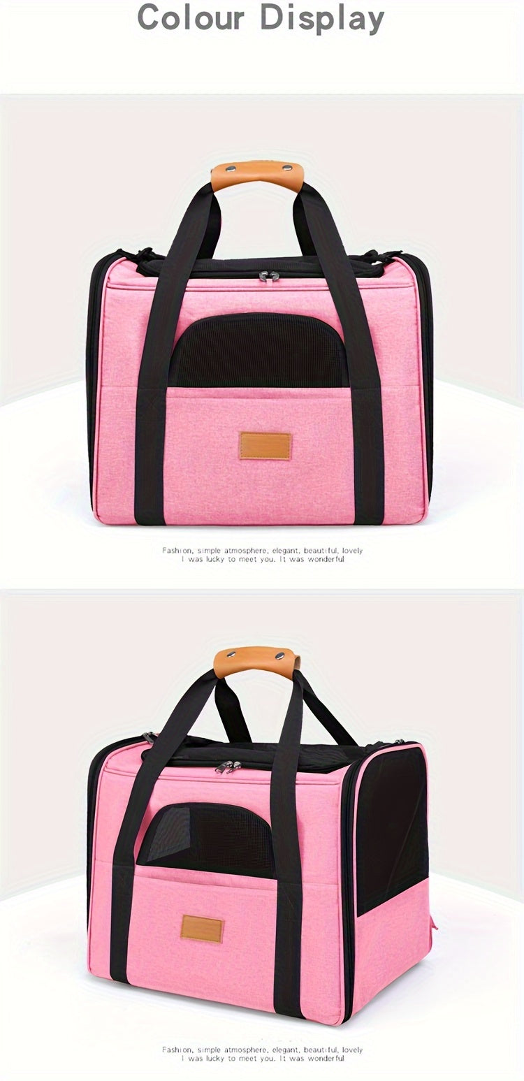 Transportín Aprobado para Aviones – Viajes Seguros para Gatos y Cachorros