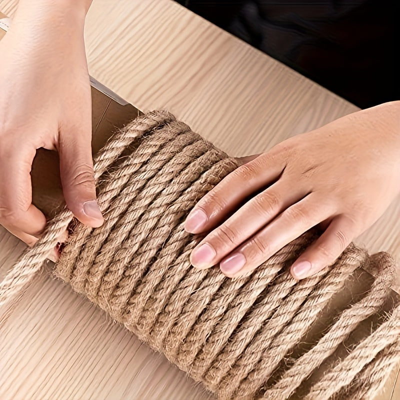 Cuerda de Sisal Natural – Juguete de Rascado Interactivo para Gatos