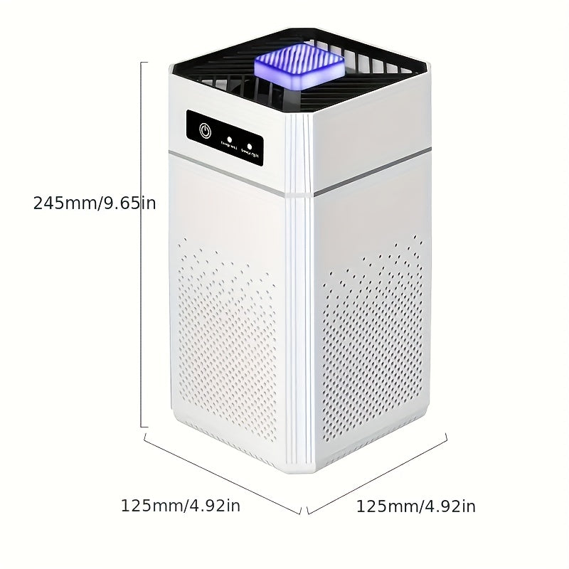 Purificador de Aire HEPA – Eliminación de Pelos, Polvo y Olores de Mascotas