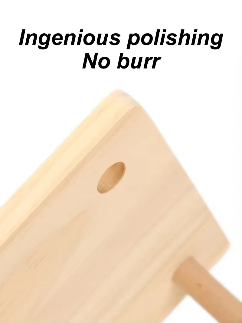 Escalera de Madera para Hámsters – Diversión y Ejercicio en su Jaula