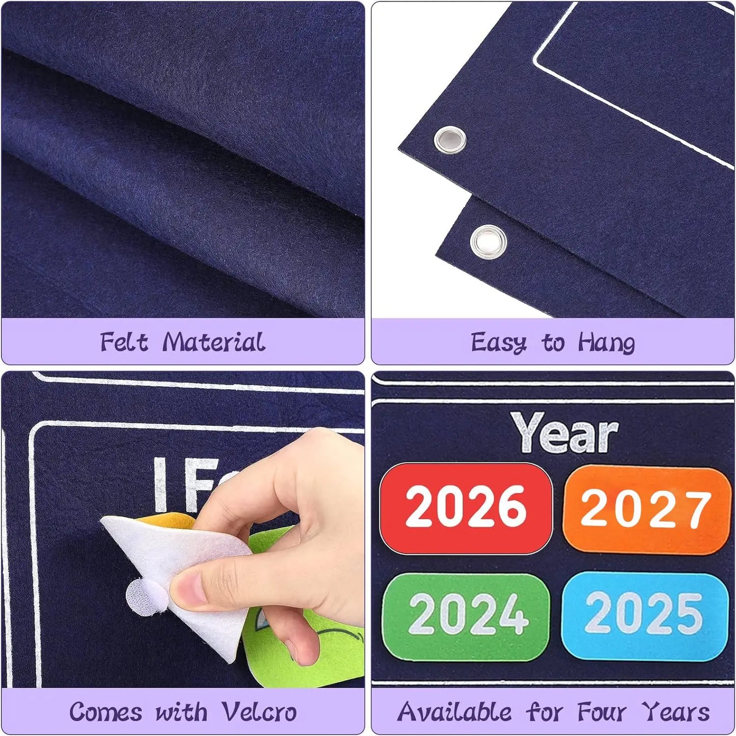 Tablero de Fieltro de Animales – Aprendizaje Creativo para Niños