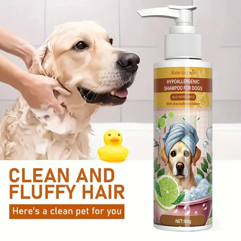 Champú Natural para Mascotas – Limpieza Profunda y Fragancia Fresca