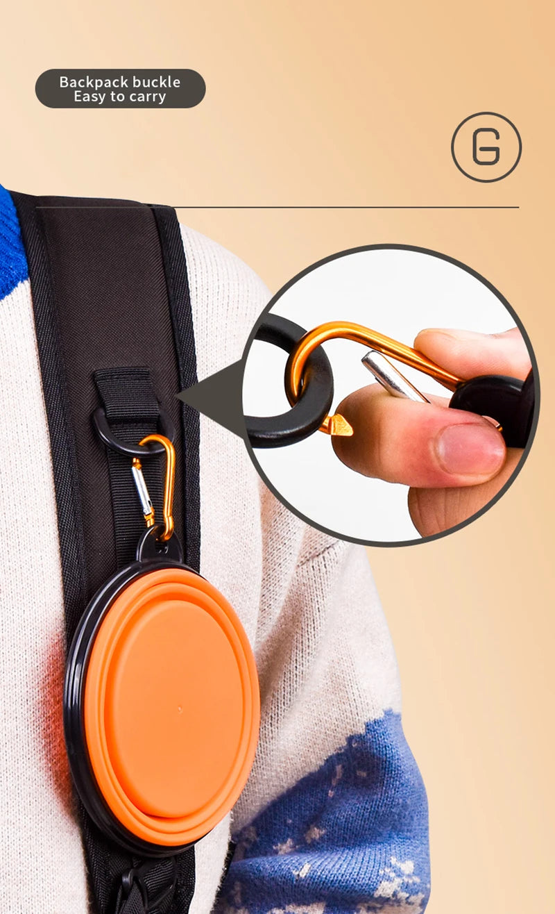 Cuenco Plegable para Mascotas – Comodidad y Sostenibilidad en Cada Viaje