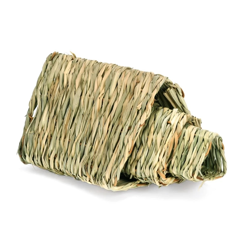 Túnel de Hierba para Conejos – Espacio de Juego y Descanso Natural 🌱