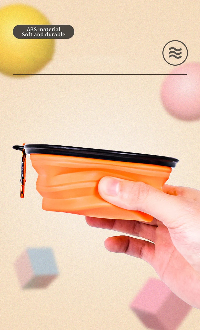 Cuenco Plegable para Mascotas – Comodidad y Sostenibilidad en Cada Viaje