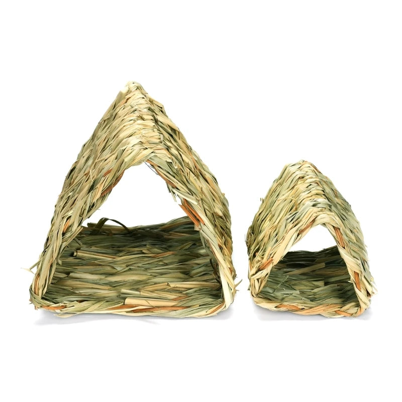 Túnel de Hierba para Conejos – Espacio de Juego y Descanso Natural 🌱