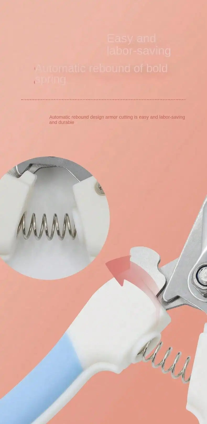 Tijeras de Uñas para Mascotas – Corte Preciso y Seguro