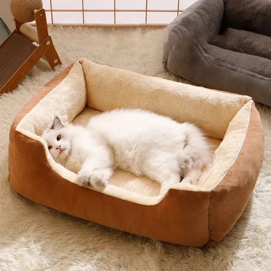 Cama para Gatos y perros pequeños – Comodidad y Estilo para el Descanso de tu Mascota