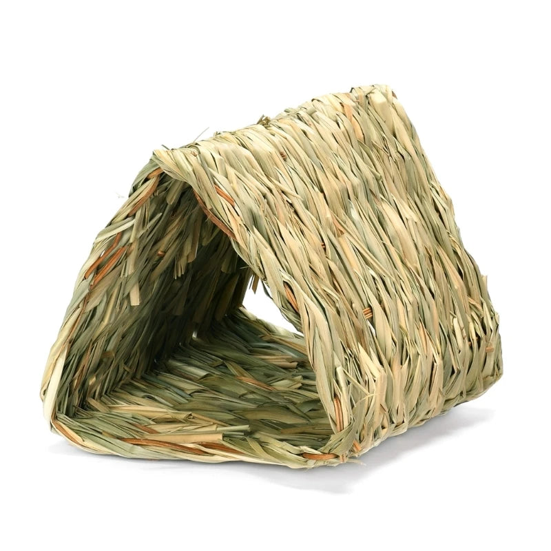 Túnel de Hierba para Conejos – Espacio de Juego y Descanso Natural 🌱