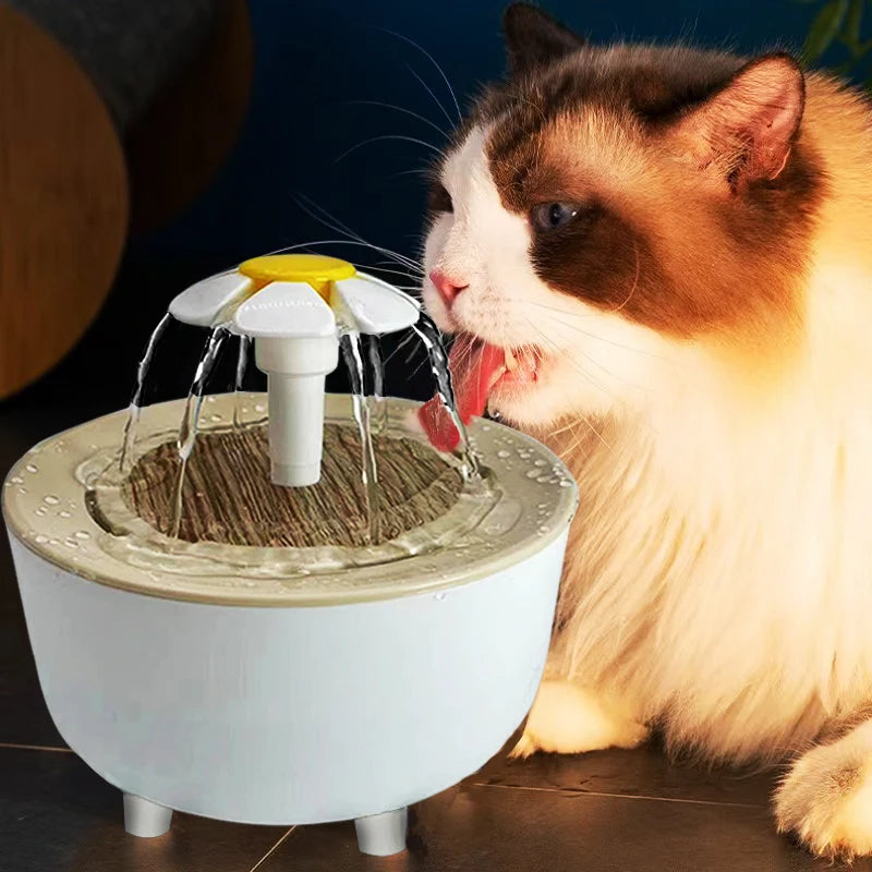 Fuente de Agua Eléctrica para Gatos – Hidratación Fresca y Saludable