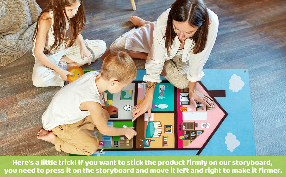 Tablero de Fieltro de Animales – Aprendizaje Creativo para Niños