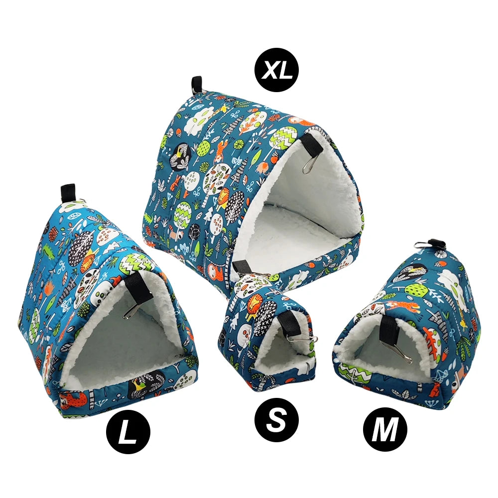 Cama Colgante de Algodón para Pequeñas Mascotas – Comodidad y Seguridad en un Solo Espacio