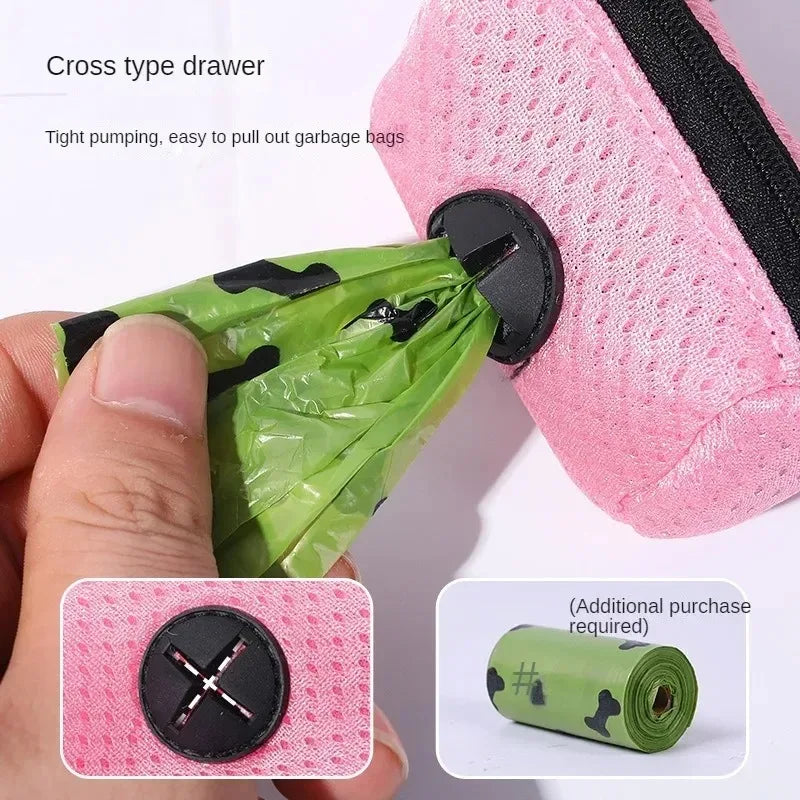 Dispensador de Bolsas para Caca de Perro – Práctico y Cómodo para Paseos