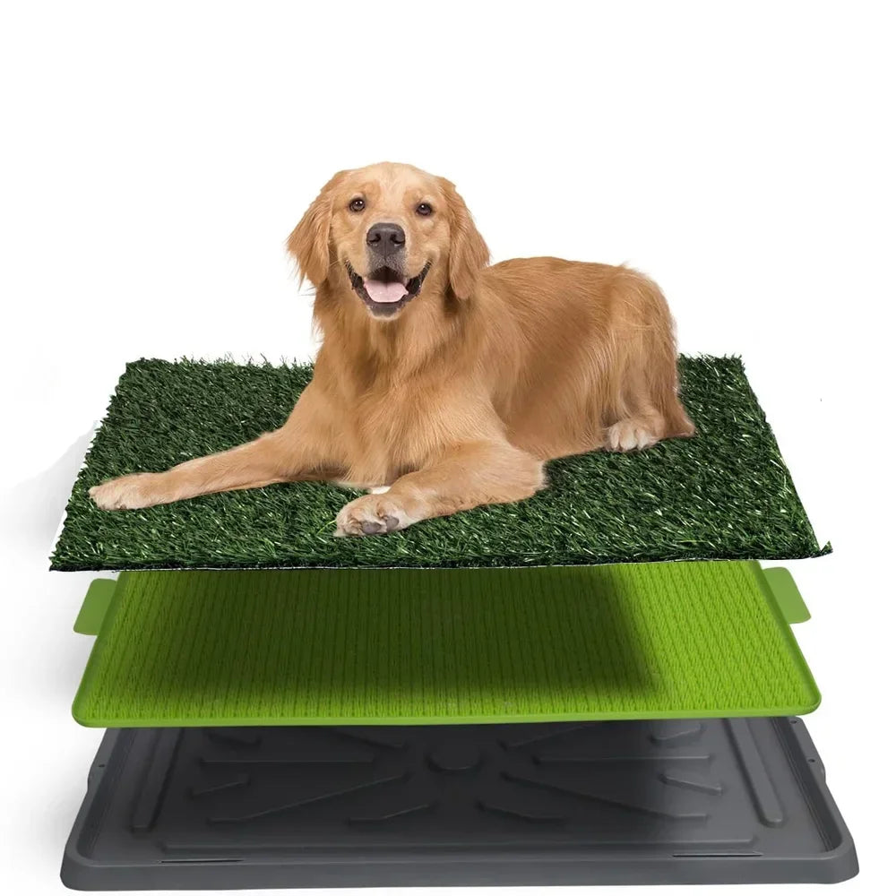 Inodoro de Césped para Perros – Orinal con Hierba Artificial